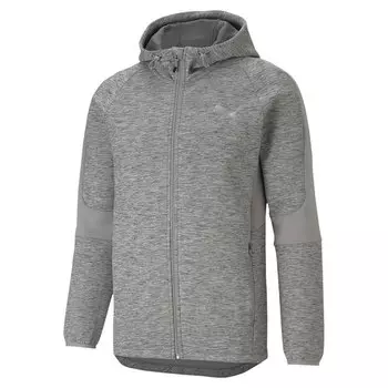 Толстовка Puma Evostripe Full Zip, серый