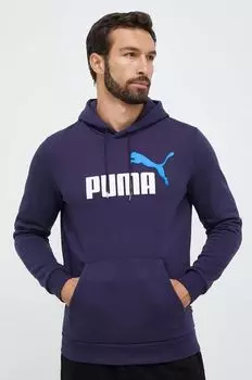 Толстовка Пума Puma, темно-синий