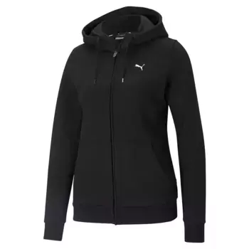 Толстовка Puma Small Logo full zip, черный