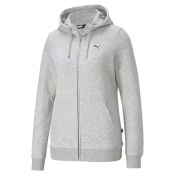 Толстовка Puma Small Logo full zip, серый