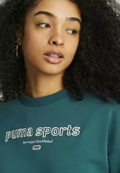 Толстовка Puma Team, малахит