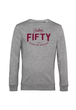 Толстовка PUSHING Henry Tiger, цвет Mottled Light Grey