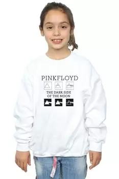 Толстовка Pyramid Trio Pink Floyd, белый