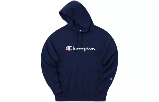 Толстовка японская версия унисекс Champion, светло-голубой/мультиколор