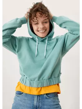 Толстовка QS, бирюзовый