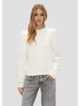 Толстовка QS, кремовый