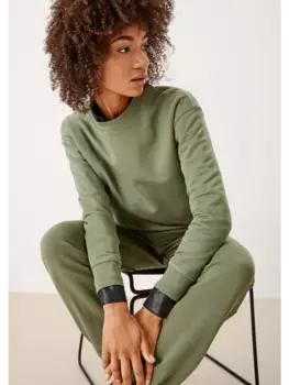 Толстовка QS, оливковый