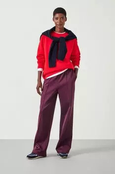 Толстовка Quaden clean oversize Hush, красный