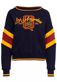 Толстовка Queen Queen Boyfriend Pullover L.A. Q., синий