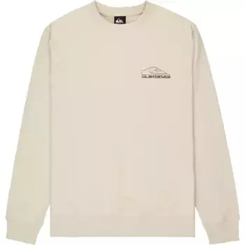 Толстовка Quiksilver Basic Graphic, бежевый