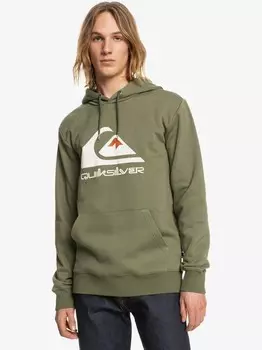 Толстовка Quiksilver BIG LOGO HOOD, зеленый