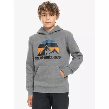 Толстовка Quiksilver Big Logo Snow, серый