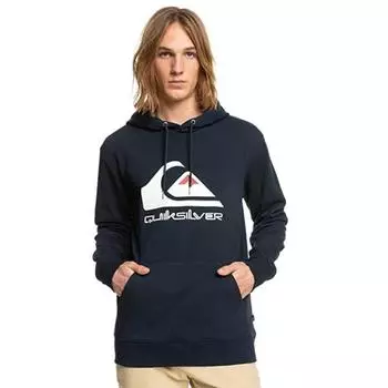Толстовка Quiksilver Big Logo темно-синяя, цвет blau