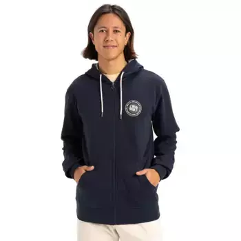 Толстовка Quiksilver Circle Back full zip, синий
