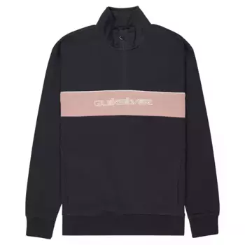 Толстовка Quiksilver EQYFT05153 half zip, черный