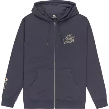 Толстовка Quiksilver Graphic full zip, серый