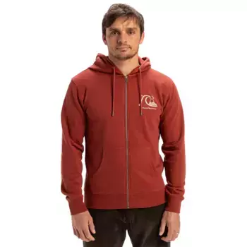 Толстовка Quiksilver Graphic Mix full zip, красный