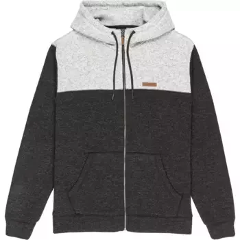 Толстовка Quiksilver Keller Block full zip, серый