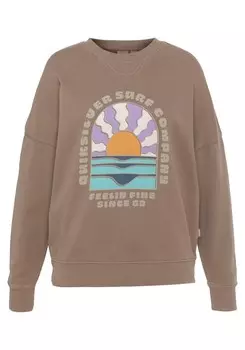 Толстовка Quiksilver, коричневый