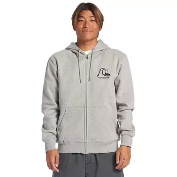 Толстовка Quiksilver Original Full Zip, серый