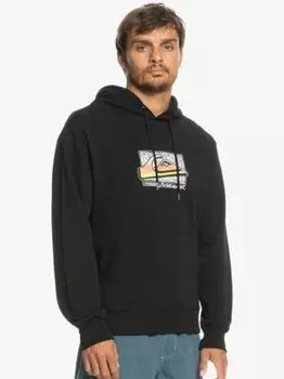 Толстовка Quiksilver RETRO FADE HOODIE, черный
