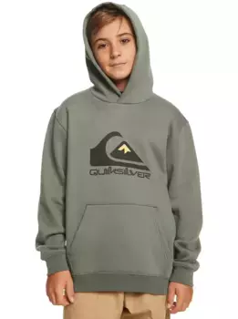 Толстовка Quiksilver с капюшоном "Big Logo", цвет Laurel Wreath
