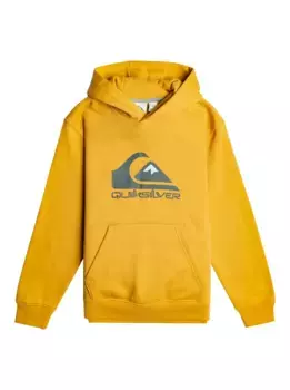 Толстовка Quiksilver с капюшоном "Big Logo", цвет Mustard