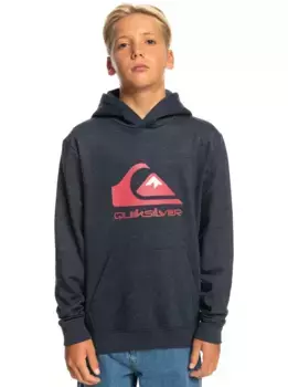 Толстовка Quiksilver с капюшоном "Big Logo", синий