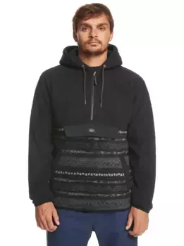 Толстовка Quiksilver с капюшоном "Чистые берега", черный