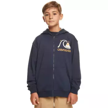Толстовка Quiksilver с капюшоном «Circle Way», цвет Navy Blazer