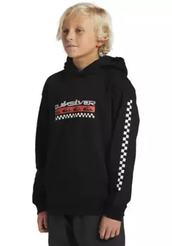 Толстовка Quiksilver с капюшоном "для детей", черный