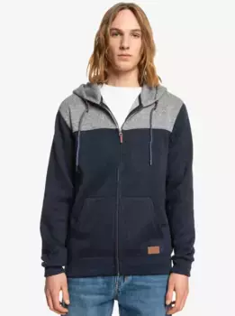 Толстовка Quiksilver с капюшоном "Keller Block Zip", цвет Parisian Night