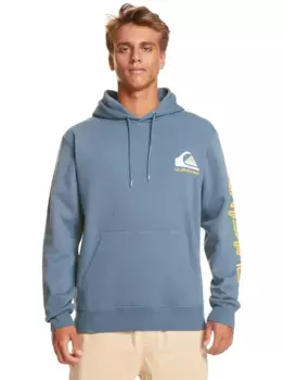 Толстовка Quiksilver с капюшоном "Omni Logo", цвет Bering Sea