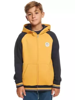 Толстовка Quiksilver с капюшоном "Return To School", синий