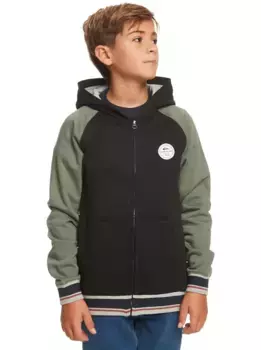 Толстовка Quiksilver с капюшоном "Return To School", черный