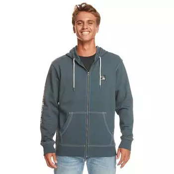Толстовка Quiksilver The Original Fz Hood Full Zip, синий