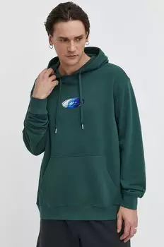 Толстовка Quiksilver, зеленый