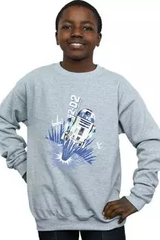 Толстовка R2-D2 Blast Off Star Wars, серый
