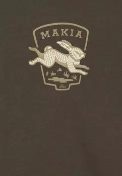 Толстовка RABBIT UNISEX Makia, оливковый
