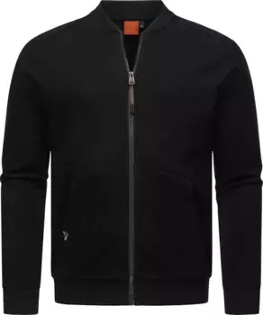 Толстовка Ragwear "Cruider", повседневный мужской кардиган с манжетами, черный