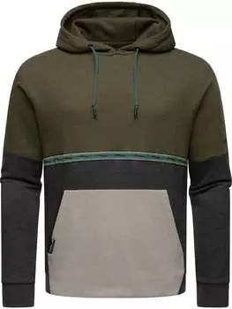 Толстовка ragwear, цвет dark olive