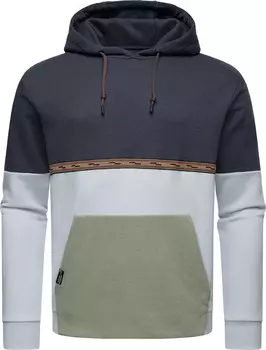 Толстовка Ragwear, цвет Navy/Pastel blue