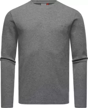 Толстовка Ragwear "Cyen", стильный легкий мужской свитер, серый