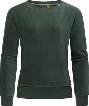 Толстовка ragwear Kapuzen Johanka Velvet, цвет Pine Green