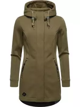 Толстовка ragwear Letti Bonded, оливковый