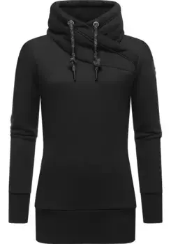 Толстовка Ragwear "Neska", модный свитер с длинными рукавами и высоким воротником, цвет Ash