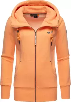 Толстовка Ragwear "Neska Zip", спортивная женская толстовка с капюшоном, оранжевый