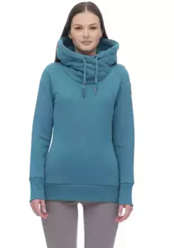 Толстовка Ragwear с капюшоном "GRIPY" с высоким шалевым воротником и капюшоном, цвет Baltic