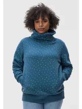 Толстовка ragwear Schalkragenpullover Angell Plus, цвет Petrol
