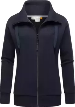 Толстовка Ragwear "Shocky", спортивная женская толстовка на молнии со шнурками, цвет морской волны